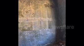 Amazing and unique find in the WW2 Italian radio communication building.