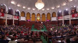 Re-elected Tunisian president takes oath of office