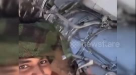 Sudan: A Russian cargo plane has been shot down in Sudan, the Russian embassy reports