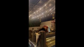 Rider thrown off mechanical bull in Cabo San Lucas, Mexico