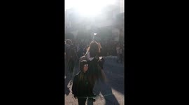 Halloween parade, witch costumes in Athens, Greece