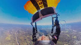 U.S. Army parachutists jump for Bridge Day