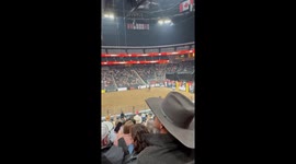Bucking Bronco Turns Cowboy Into Ragdoll