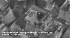 Lebanon: The IAF struck several weapons storage facilities belonging to the Hezbollah terrorist organization in the area of Dahieh, a key Hezbollah terrorist stronghold in Beirut