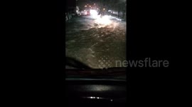 Japan: Torrential Rain Causes Flooding And Road Closures In Miyazaki