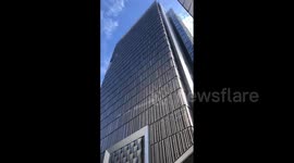 Japan: Fire Breaks Out At High-Rise Building In Shibuya, Tokyo