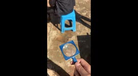 Sunlight prank in Shandong Province