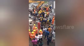 5 death, rescued 13,An under-construction multi-storey Building Collapsed in Babusapalya in Bengaluru