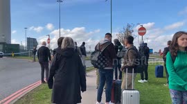 Passengers evacuated and planes grounded as police swoop on Birmingham Airport