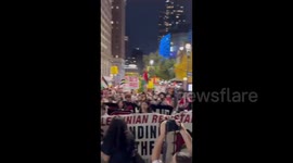US: Thousands flooded the street of New York City this week to seam solidarity with Gaza and Lebanon