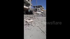 Lebanon: Destruction in the town of Al-Shahabiya after the Israeli raids