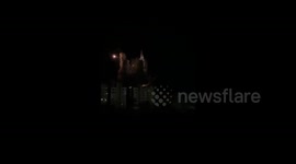 Lebanon: The moment of the raid on the Lailaki area in the southern suburbs of Beirut