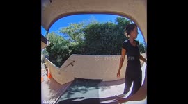 Clean getaway! Family stuck after maintenance cement block mishap goes viral