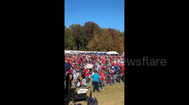 US: Former President Trump Holds Campaign Rally In Duluth, Georgia