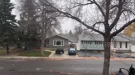 Canada: First Snowfall Of Season Hits Saskatchewan