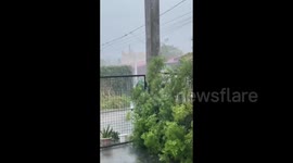 Philippines: Tropical Storm Trami Causes Flooding In Santa Tomas, Philippines