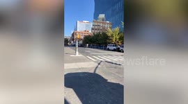 Leonardo DiCaprio spotted cycling through New York City with model girlfriend