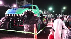 Kuwait holds Hot Wheels monster trucks show