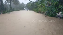 Philippines: National and local roads and bridges are affected by tropical storm Kristine