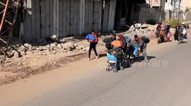 Gaza Strip: Refugees in northern Gaza forced to evacuate in desperate situation