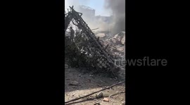 Lebanon: The effects of the Israeli raid on the town of Al-Khader, Baalbek