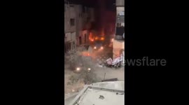 Gaza: Initial reports of an International convoy arriving at Kamal Adwan Hospital, Northern Gaza