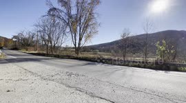 Sunny Day in Bennington, Vermont