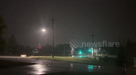 Hard Thunderstorms In Iowa - Scott County, IA