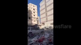 Lebanon: The center of Tyre after the Israeli bombings