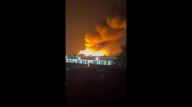 Pallet Fire Near Dallas Love Field