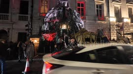 Annabels in Mayfair hosts one of the most spectacular Halloween party’s in London featuring a giant Marie Antoinette as well as a coach with a team of horses