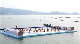China: The opening ceremony of the 2024 International Federation Dragon Boat World Cup in Yichang