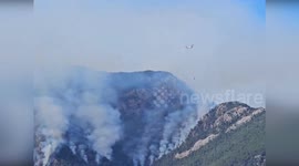 Turkey: Fierce Battle Against Wildfires in Denizli and Kahramanmaraş, Turkey