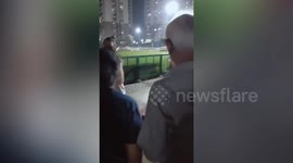 Leash rage! Pet owners fight over letting dog off leash at upmarket park in India