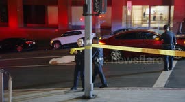 US, Los Angeles: Westlake Fatal Auto vs Motorized Scooter
