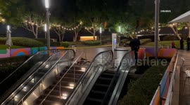 US, Los Angeles: Downtown Los Angeles Shooting Victim