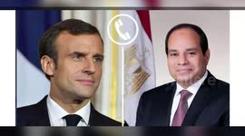 Egyptian, French presidents discuss current Mideast escalation