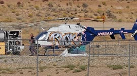US, Los Angeles: Hesperia Medical Transport Helicopter Vandalized