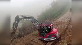 Italy: Crews Clearing Mud-Covered Roads as Emilia Romagna Battles Severe Weather