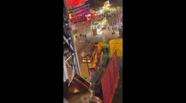 Funfair ride malfunction strands visitors for hours in Zaragoza, Spain