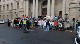 Pro-Palestinian picket in support of South Africa’s further submissions to the ICJ