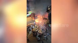 Fire breaks out at cracker shop in southern India, no injuries reported