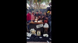 Birthday celebration turns into a cake fight in Ñemby