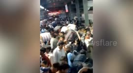 Ten injured in Diwali travel chaos at railway in India