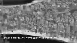 Lebanon: Strike on Hezbollah targets in the are of Tyre