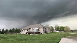 Tornado Hits Blair, Nebraska
