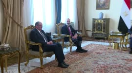 Egyptian president calls for int'l efforts to reach ceasefire in Gaza, Lebanon