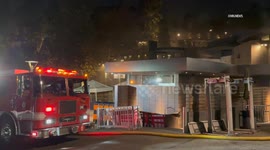 US, Los Angeles: Hollywood Fire at The Hollywood Bowl