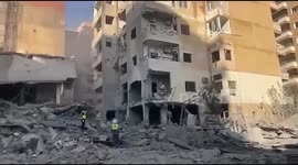 Lebanon: Video shows the extensive destruction of residential buildings in Tyre, Lebanon
