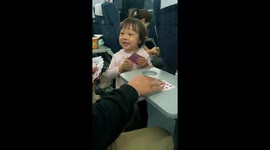 Play Cards with a Child on the Train